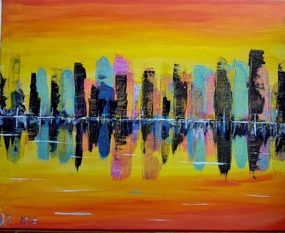 Skyline abstract