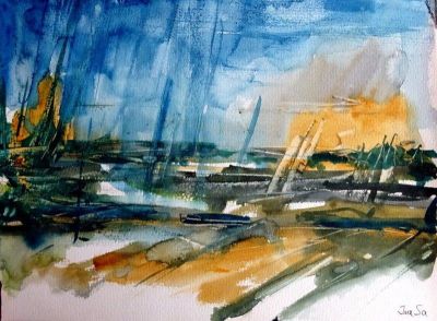 Vor der Stadt
