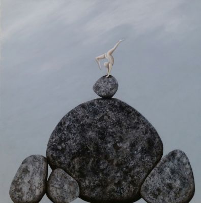 Human and Stones 1