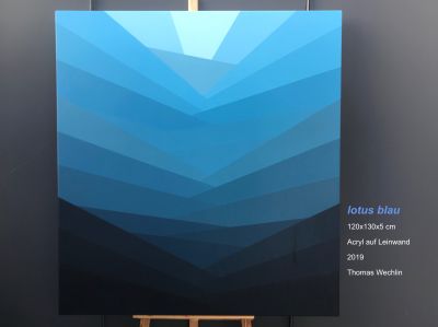 lotus blau