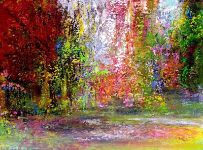 Acrylgemälde Mystical Place  - Verkauft