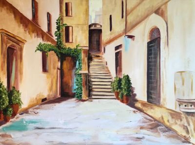Italien Treppe