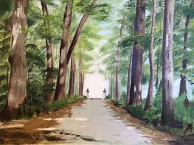 Weg nach Kloster Bentlage