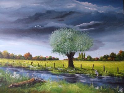 " Gewitter am Niederrhein"