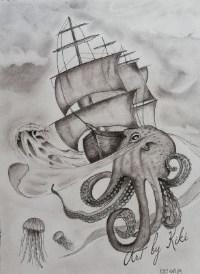 Under the ship 