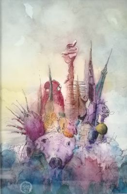 Gedanken eines paradiesvogel