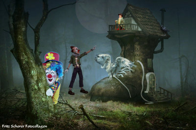 Das Waldleben der Clowns