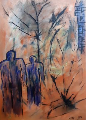 two people
