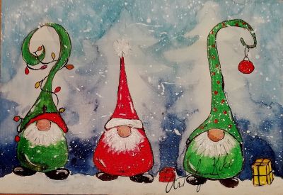 Eine kleine Weihnachtszeichnung 