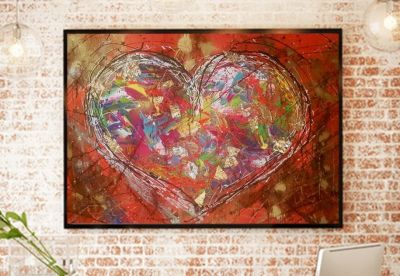 colorful heart
