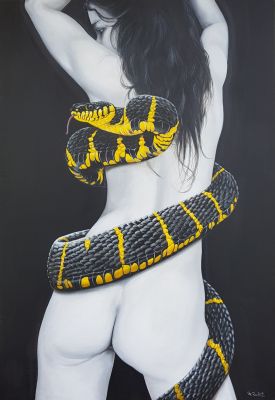In the protection of snake