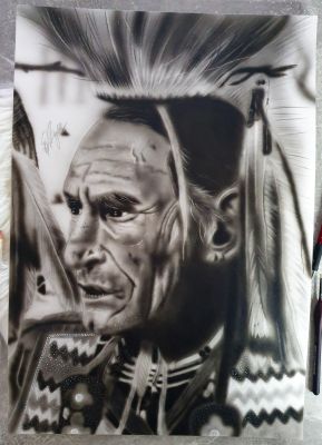 'Indianer' 35*50 