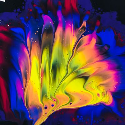 Glowing flower