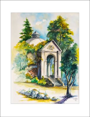 Gartenpavillion im Schlosspark Lieberose