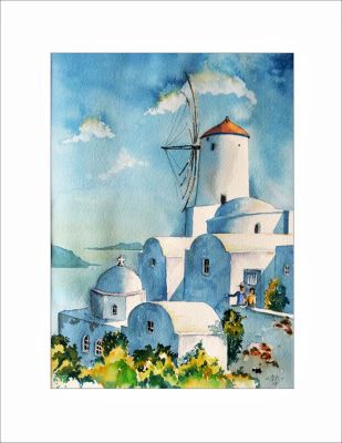 Impressionen auf Santorin