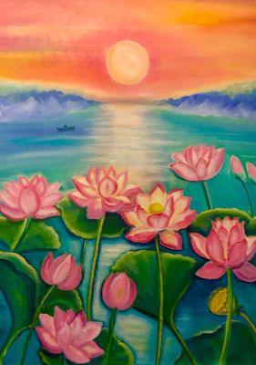 Lotosblumen 