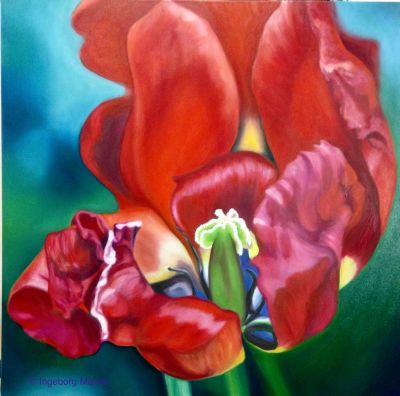 Tulpenerotik IV verblüht "altmeisterlich" 