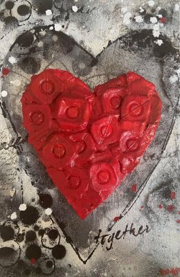 Herz "together"