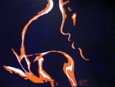 Kiss In Blue