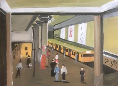 U-Bahn Hallesches Tor Berlin 
