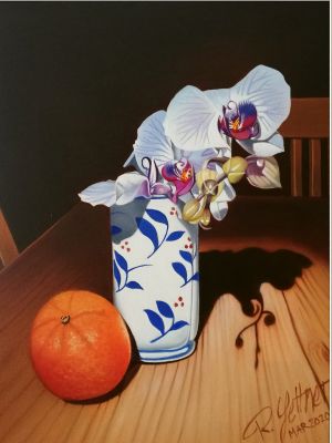 Stilllife with Orchid
