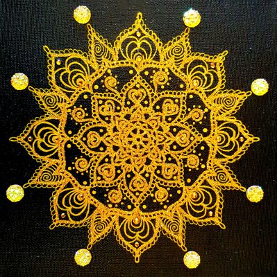 Mandala der Ruhe und der Stille!