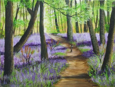 " Im Hasenglöckchen Wald"