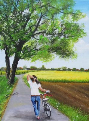 Fahrradtour am Niederrhein