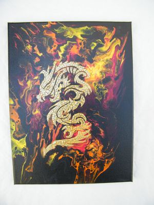 Goldener Drachen