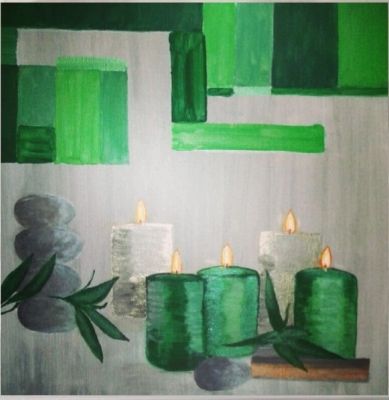 SPA Deko Bild