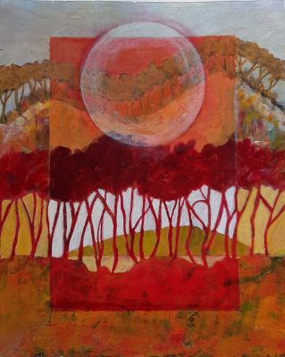 Landschaft mit Bäumen 3