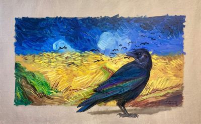 Nachfahre der „vanGogh-Krähen“