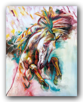 to revolt - 80 cm x 100 cm