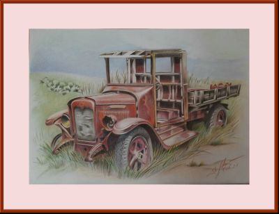 Lost Places 1928 International Truck 
