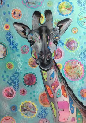 Gila, die lustige Giraffe