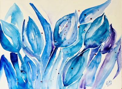 Blue Tulips
