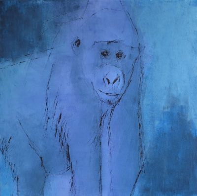 Großer Gorilla