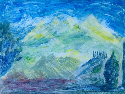 Landschaft abstrakt