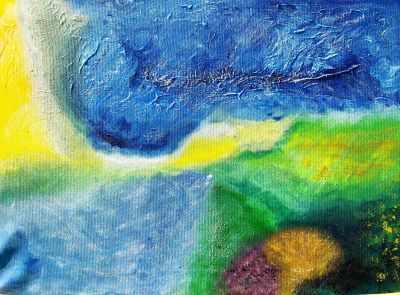 Küstenlandschaft abstrakt