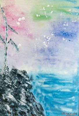 Fels im Meer