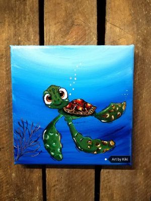 Kleine Schildkröte 
