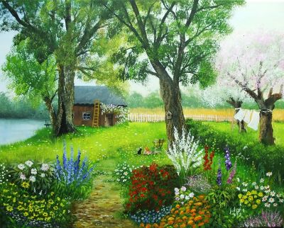 " Der Garten der Malerin"