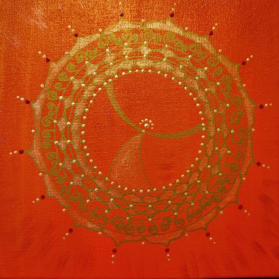 Mandala No. 8 Engel der positiven Zukunft