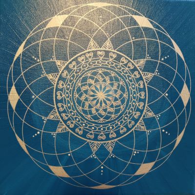 Mandala No. 9 Folge deiner göttlichen Lebensaufgabe