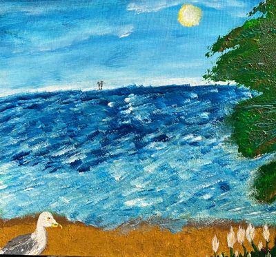 Blick auf das Meer