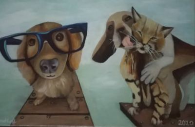 Hund und Katze