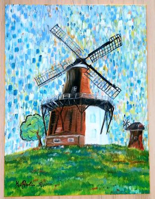 Zwillingsmühlen Greetsiel II 