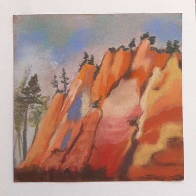 Ockerfelsen von Rousillon