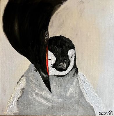 Glückseligkeit bei den Pinguinen