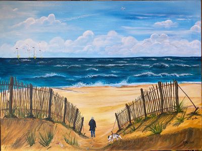 Spaziergang am Strand
